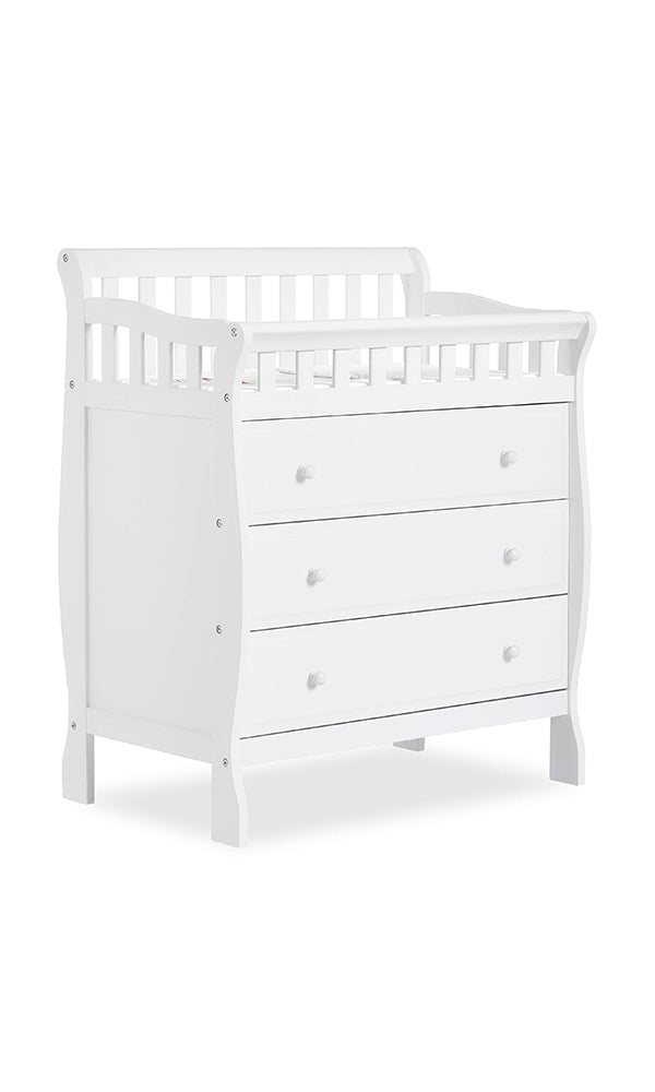 MQ DOM 602 Changing Table and Dresser White – Zubaidas Online