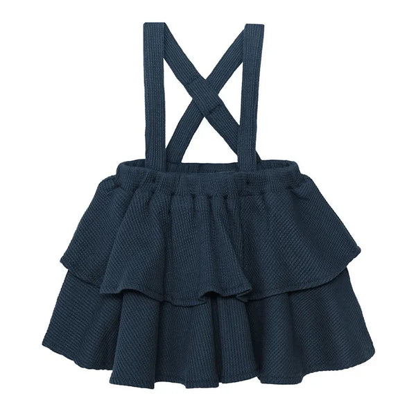 Girl's Dungarees Navy Blue Skirt CC CCG2502951