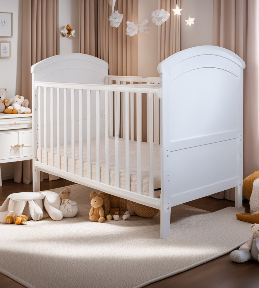 MQ 1403 White Flintoff Cot Bed - Main Image