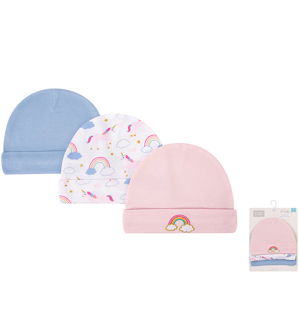 Girls Cap Pack Of 3 - 0295104