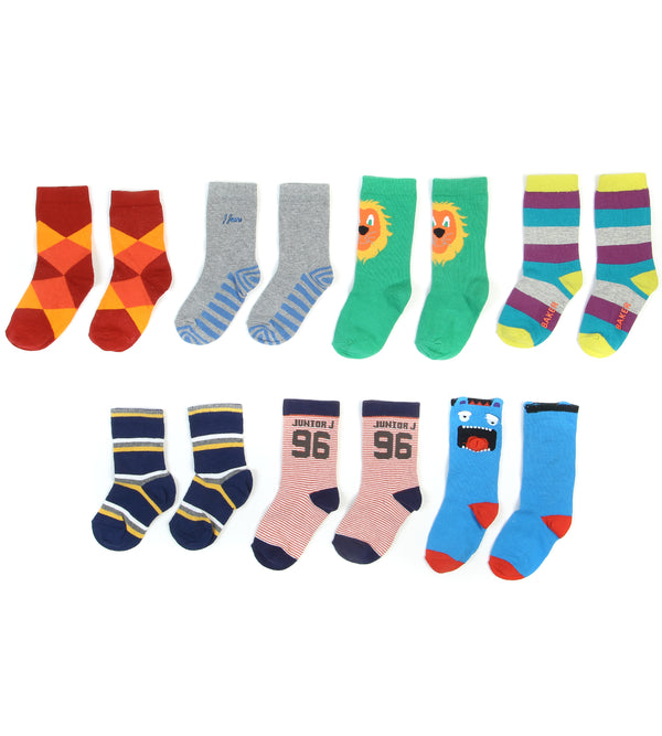 Boys Socks Pack Of 7 - 0240938