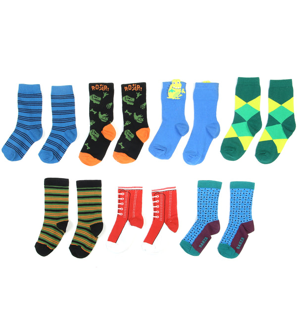 Boys Socks Pack Of 7 - 0240938