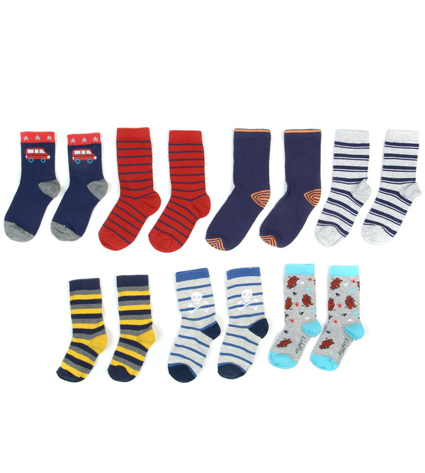 Boys Socks Pack Of 7 - 0240939