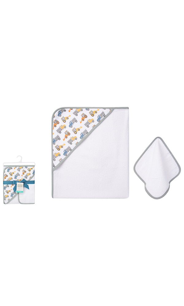 Hooded Towel & Washcloth Set - 0317953