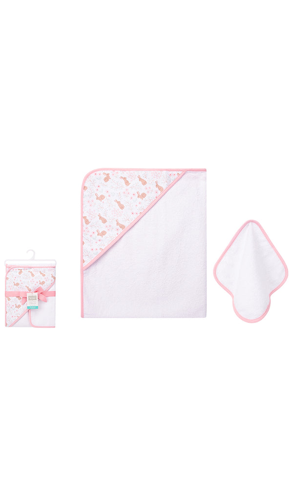 Hooded Towel & Washcloth Set - 0317954