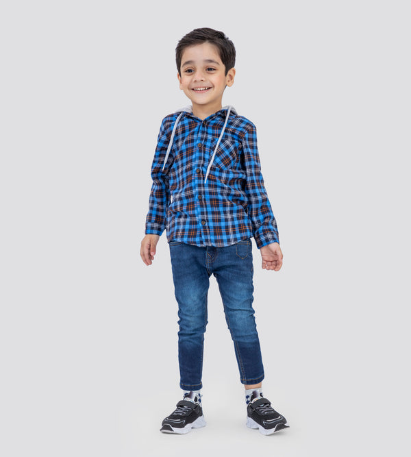 Boys Hooded Shirt - 0273267