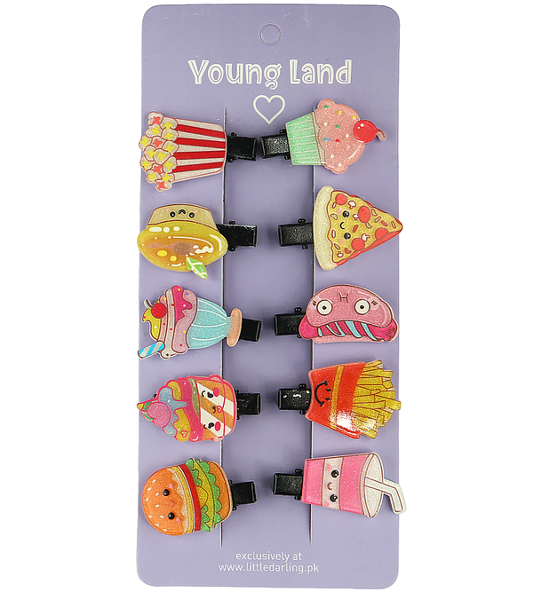 Girls Hair Pin Multi Character - 0277533