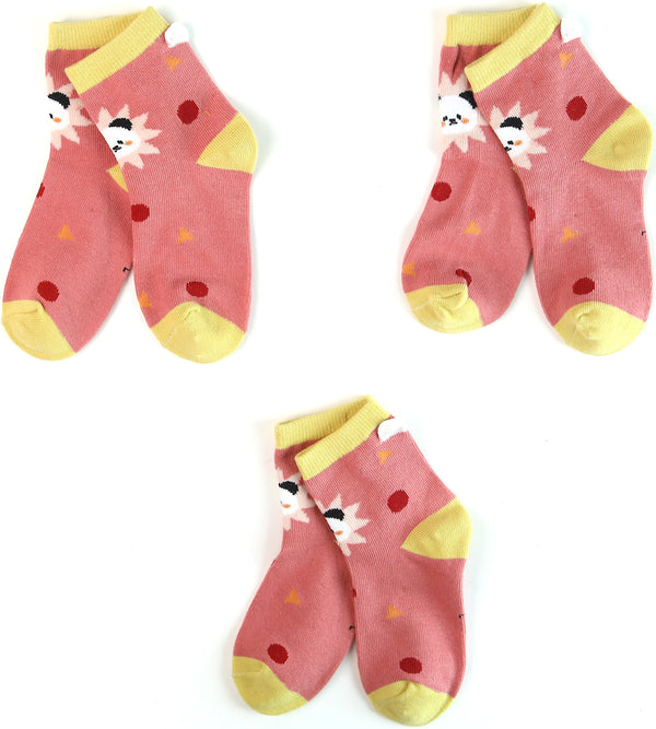 Girls Socks Pack Of 3 - 0279973