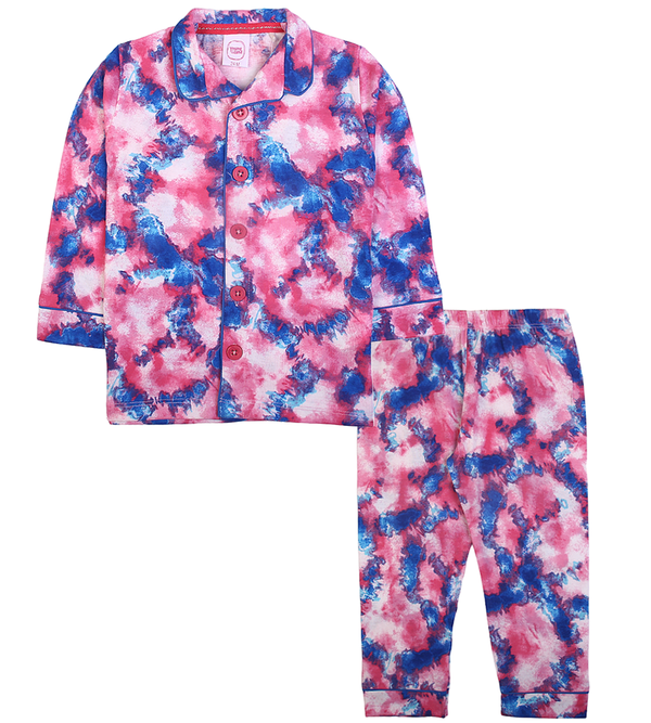 Girls 2 Pcs Night Suit -0287667