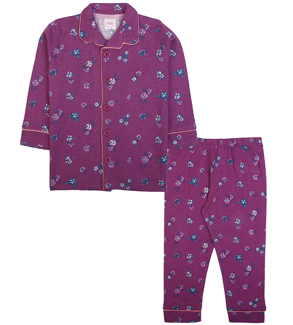 Girls 2 Pcs Night Suit - 0287681