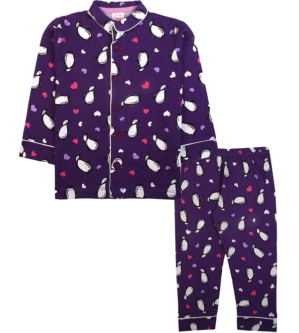 Girls 2 Pcs Night Suit - 0287702