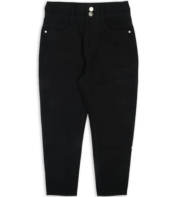 Girl's Denim Pant - Black