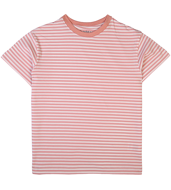 Girls Casual Striped T-Shirt - Pink