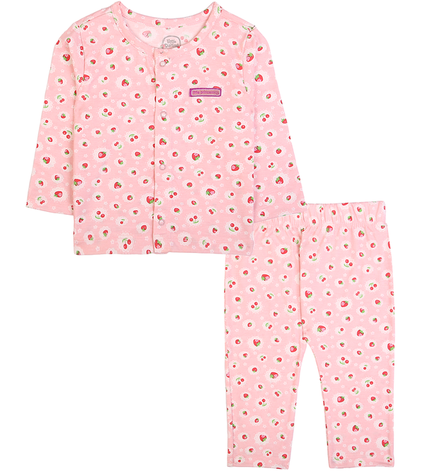 Girls 2 Pcs Night Suit - 0289662