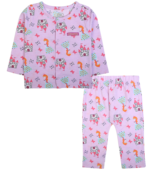 Girls 2 Pcs Night Suit - 0289712