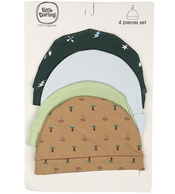 Boys Caps Pack Of 4 - 0289760