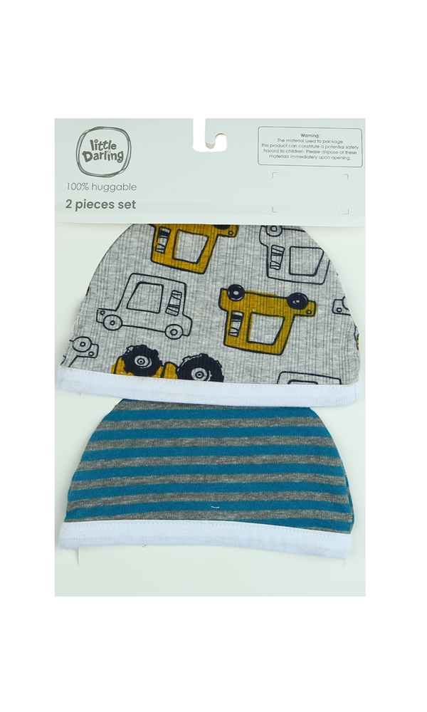 Boys Cap Pack Of 2 - 0291109