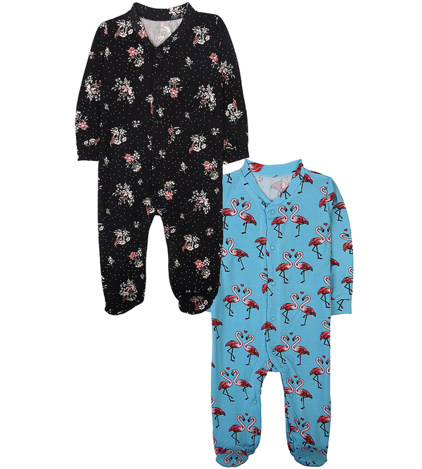 Girls Sleep Suit Pack Of 2 - 0291652