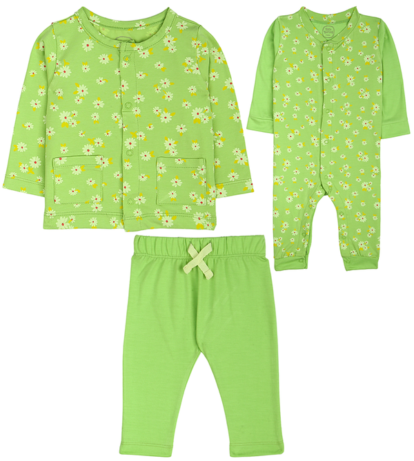 Girls 3 Pcs Night Suit - 0292502