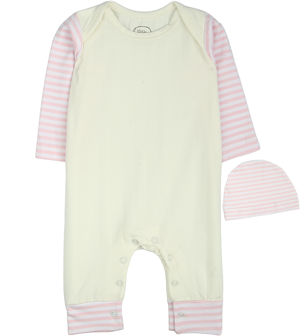 Girls Romper With Cap - 0292799