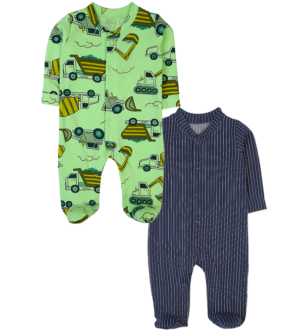 Boys Sleep Suit Pack Of 2 - 0293369