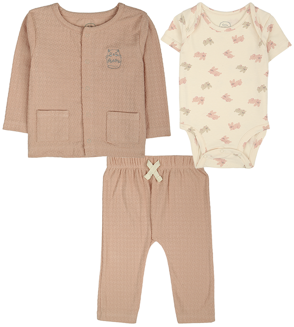 Girls Night Suit 3 Pcs - 0294163