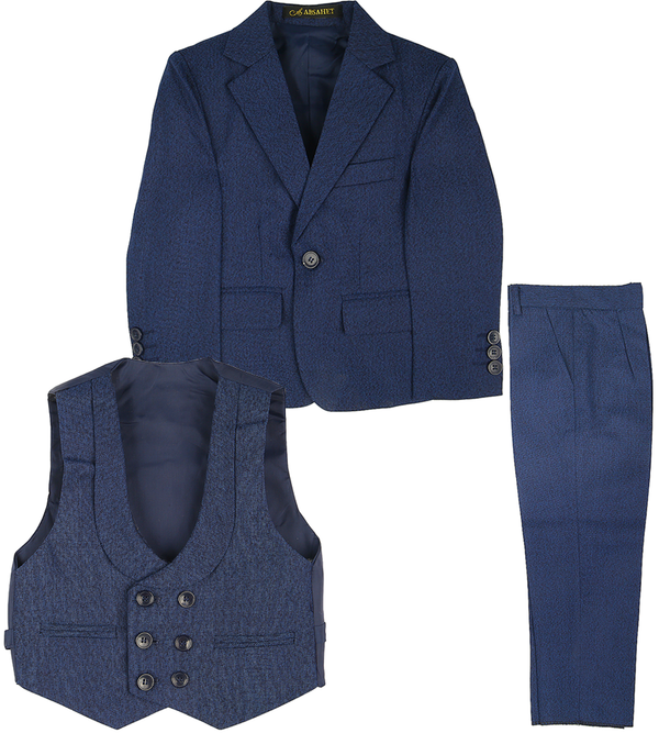 Boys 3 Pcs Coat Suit - 0294338