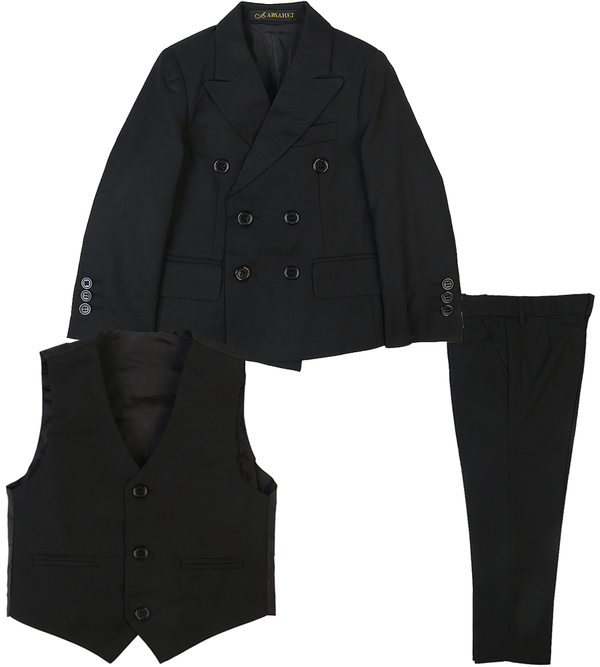 Boys 3 Pcs Coat Suit - 0294398