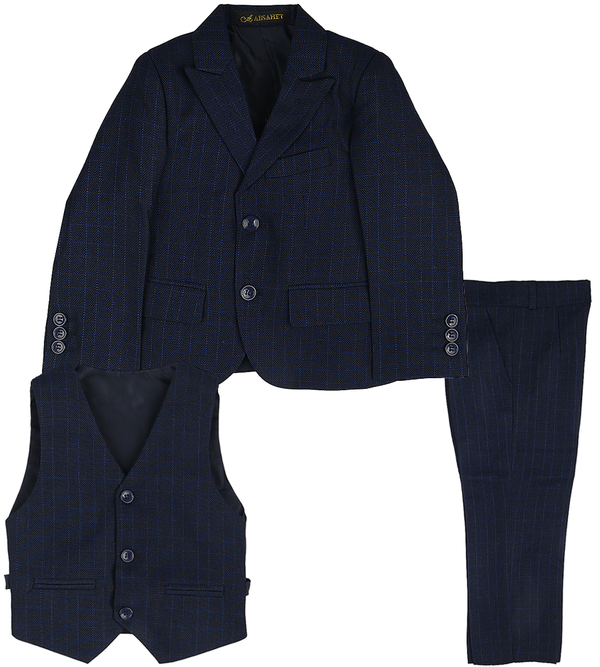 Boys 3 Pcs Coat Suit - 0294450