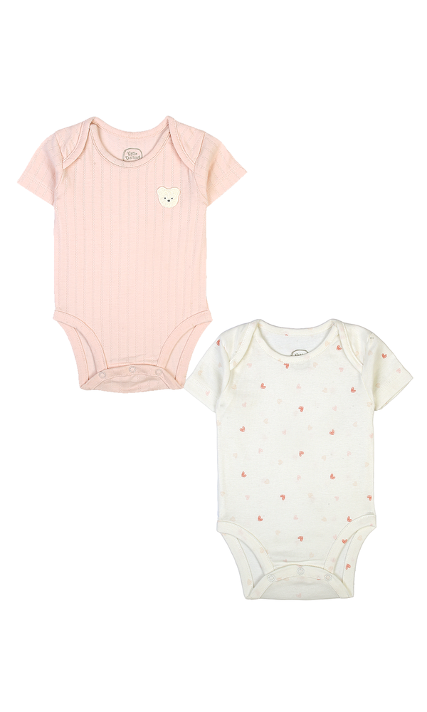 Girls Bodysuit Pack Of 2 - 0296360