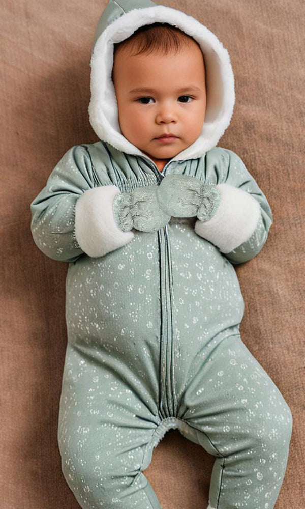 Boys Hooded Romper - 0296426