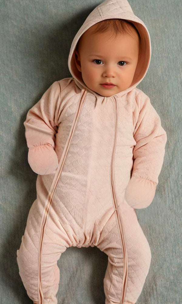 Girls Romper With Mitten - 0296427