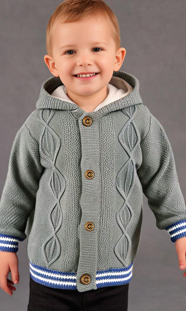 Boys Hooded Sweater - 0296476