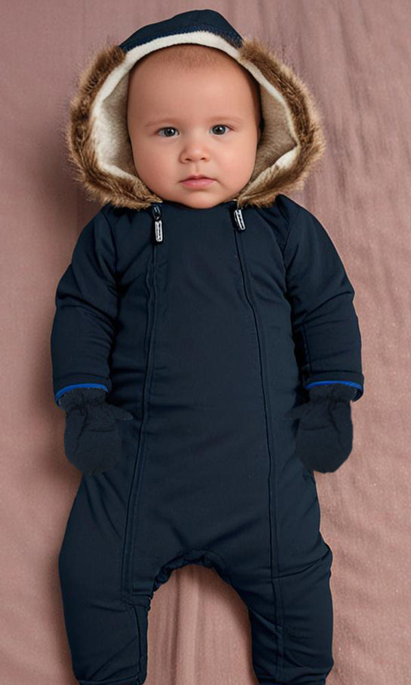 Boys Hooded Romper - 0296481