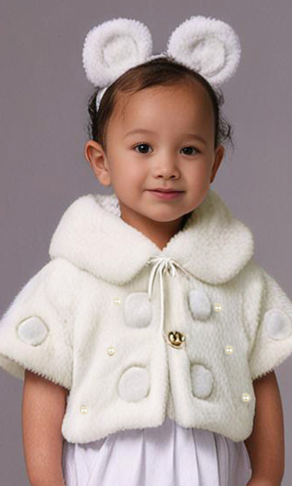 Girls Plush Coat - 0298367