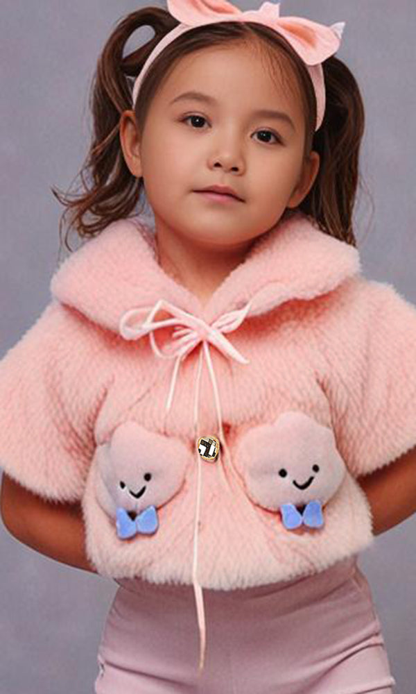 Girls Plush Coat - 0298393