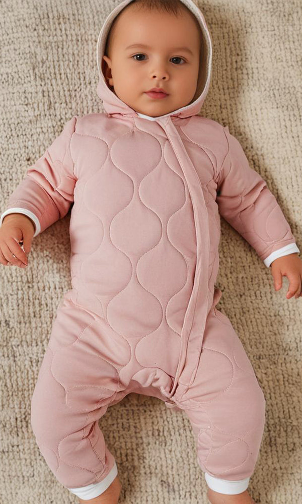 Girls Hooded Romper - 0299337