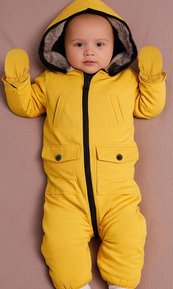 Boys Hooded Romper - 0299412