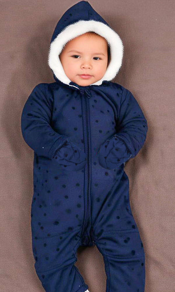 Girls Hooded Romper - 0299414