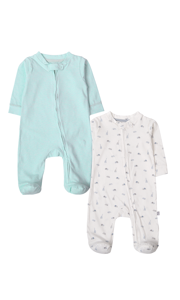 Boys Romper Pack Of 2 - 0305386