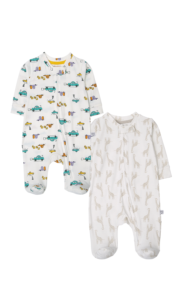 Boys Romper Pack Of 2 - 0305451