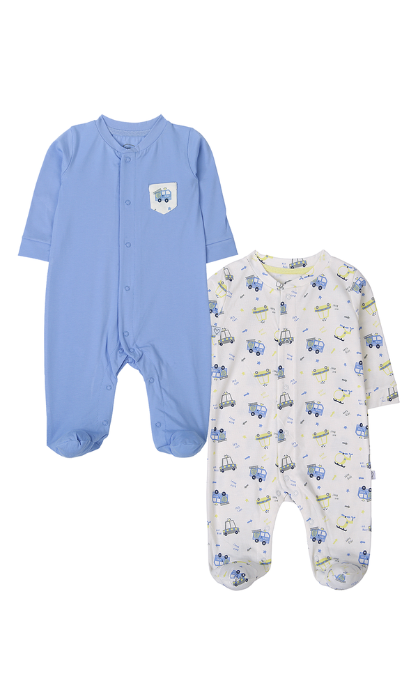 Boys Romper Pack Of 2 - 0308325