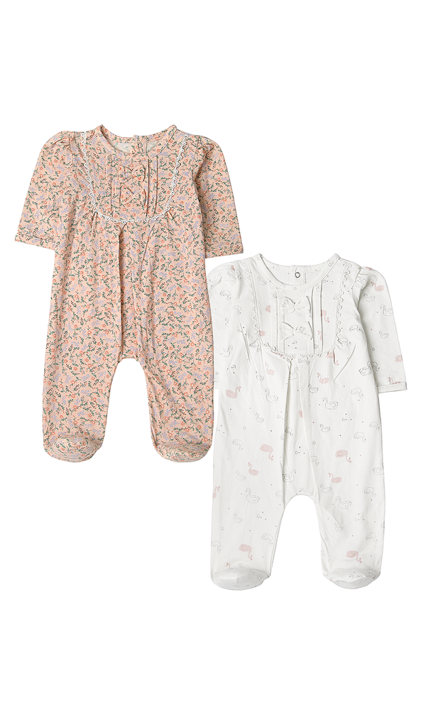 Girls Romper Pack Of 2 - 0309663