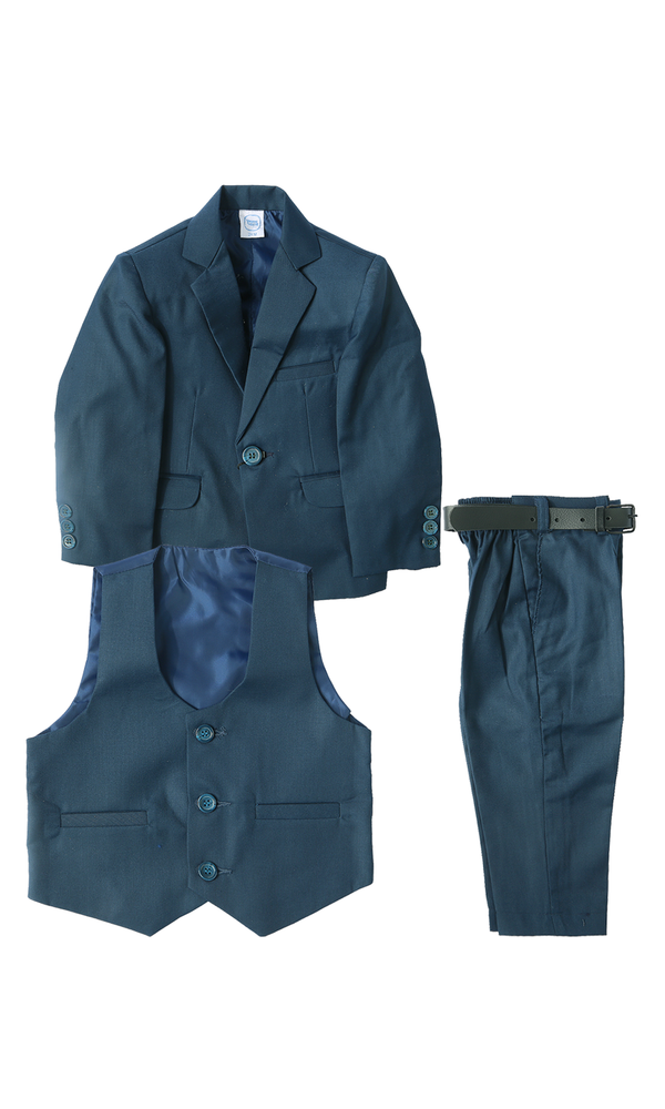 Boys 3 Pcs Coat Suit - 0314077
