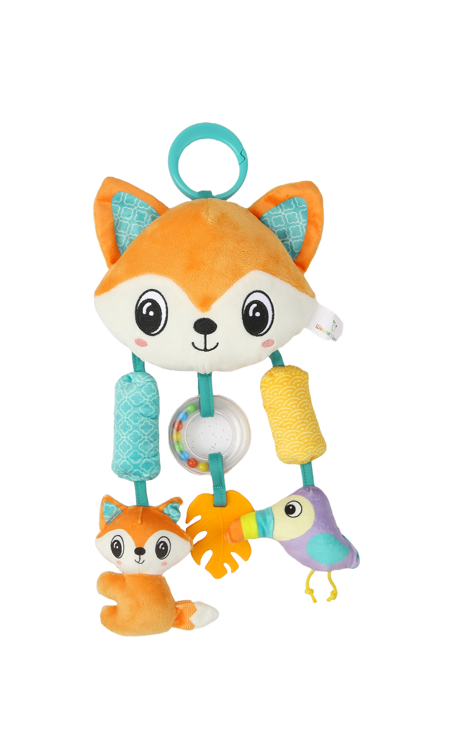 Fox-Themed Plush Activity Toy - 0314311 – Zubaidas Online