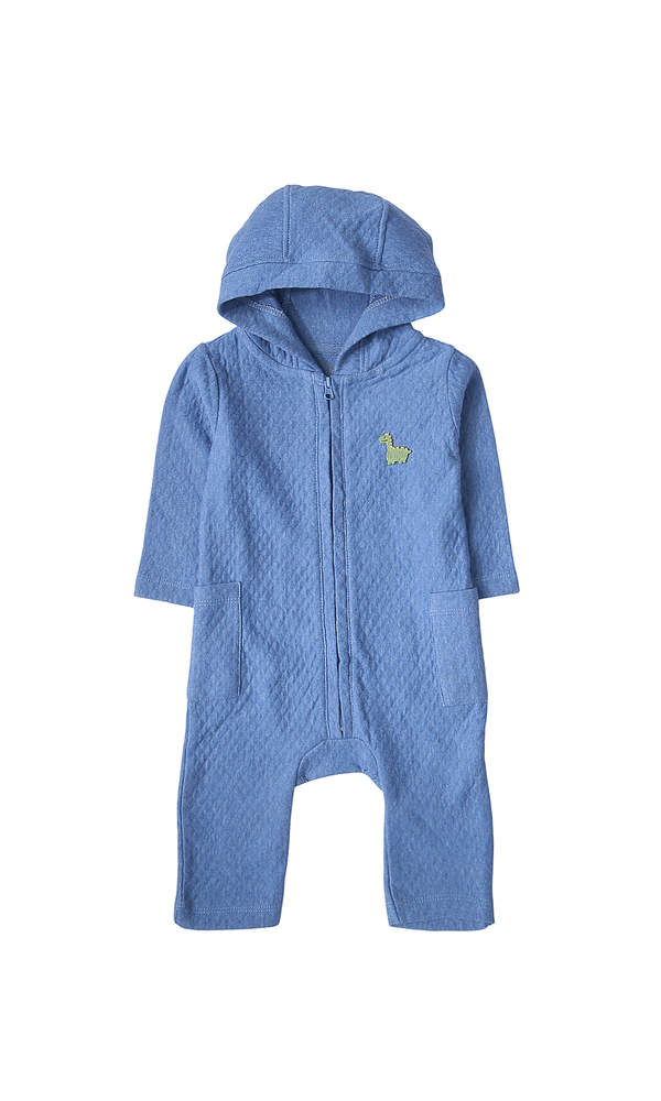 Boys Hooded Romper - 0316542
