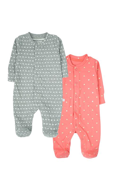 Girls Romper Pack Of 2 - 0317496