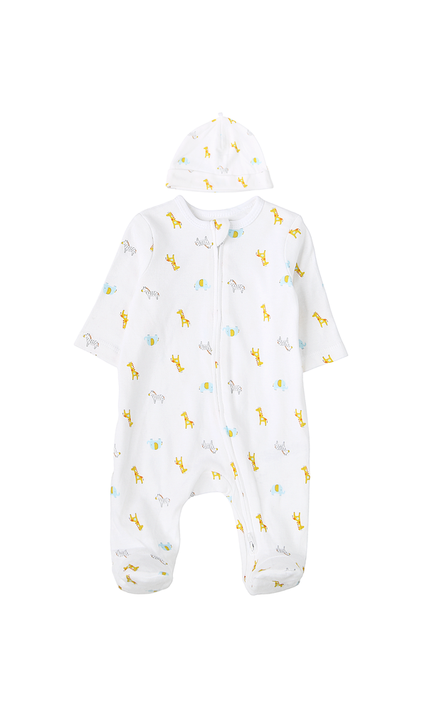 Boys Romper With Cap - 0317802