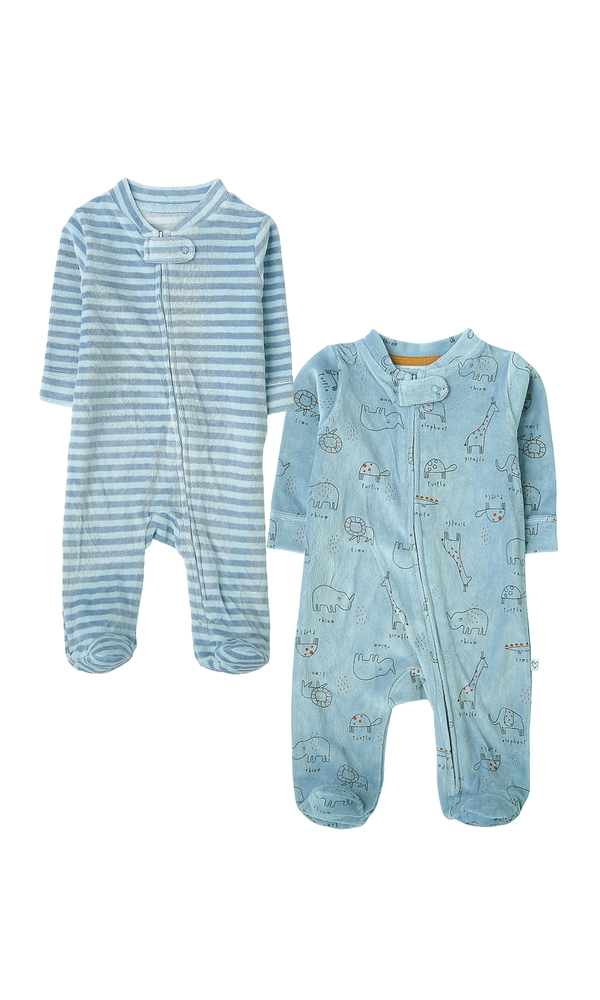 Boys Romper Pack Of 2 - 0318740