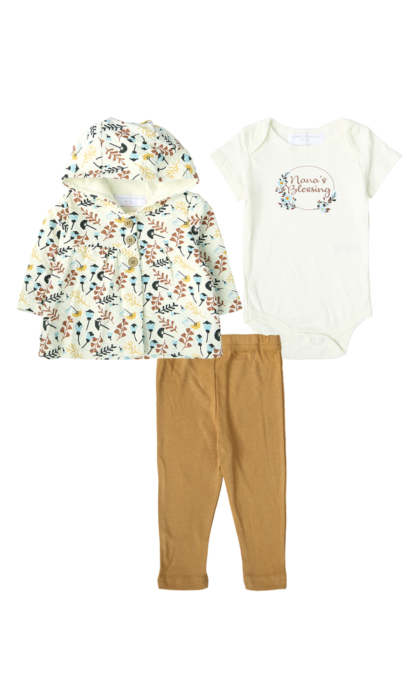 Girls 3 Pcs Suit - 0318906